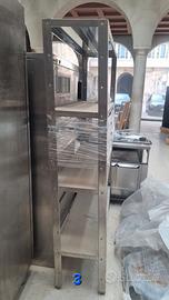 Scaffale inox professionale