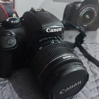 Canon EOS1100D con scatola e custodia