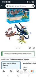 PLAYMOBIL Pirates 71419 Pirata Contro Piovra Gigan