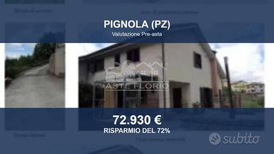 Immobile in asta di 230 m² con box auto a Pignola