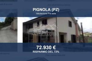 Immobile in asta di 230 m² con box auto a Pignola