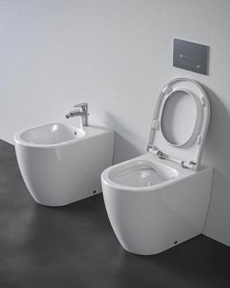 WC E BIDET ELLISSE IDEAL STANDARD A TERRA