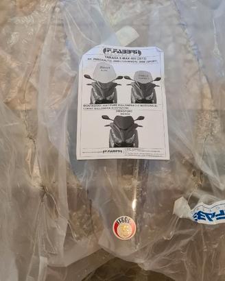 yamaha xmax parabrezza alto
