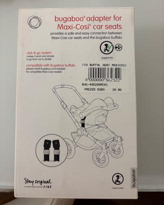 BUGABOO ADATTATORI SEGGIOLINO AUTO FOX