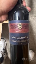 VINO  SILVIO NARDI MANACHIARA BRUNELLO DI MONTALCI