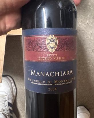 VINO  SILVIO NARDI MANACHIARA BRUNELLO DI MONTALCI