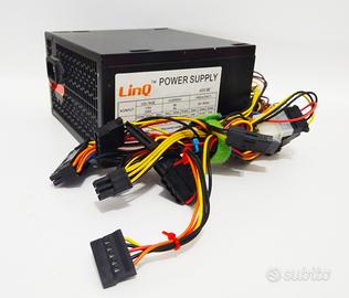 Alimentatore ventilato 600W per PC