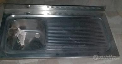 Lavello da incasso in Acciaio Inox 105x60 cm