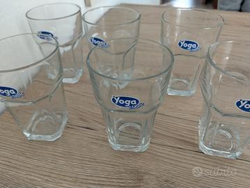 bicchieri 6 da succo bibita 