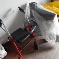 Deambulatore e carrozzina