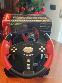 PLAYSTATION GAME CONSOLE RACING WHEEL