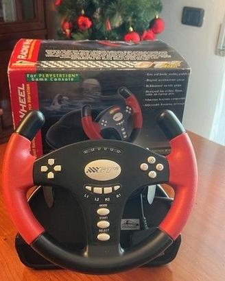PLAYSTATION GAME CONSOLE RACING WHEEL