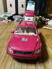 Schleich auto con van trailer trasporto cavalli