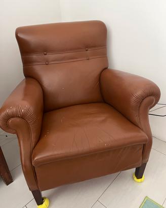 Poltrona vintage struttura Frau