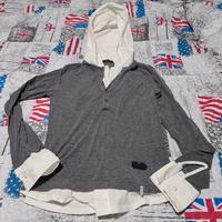 Maglia Angel Devil con capuccio taglia S