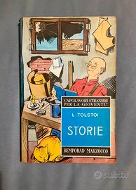 Libro Storie, 1967, vintage, Leone Tolstoi,Tolstoj