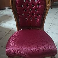 Sedie stile baracco 