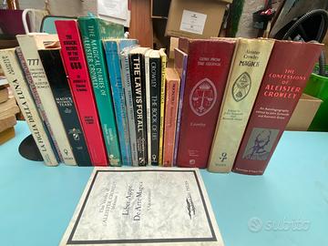Lotto di libri di Aleister Crowley - rsg