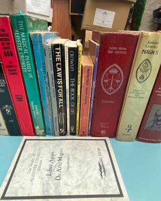 Lotto di libri di Aleister Crowley - rsg