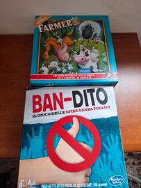 Lotto 2 Giochi da Tavolo: Super Farmer + ban-dito