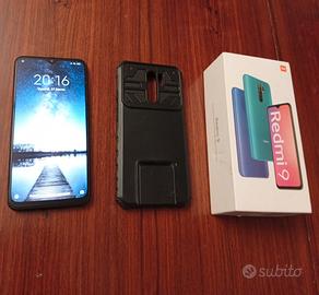 Smartphone Redmi 9 dual sim 64Gb 4Gb+2 Cover stand