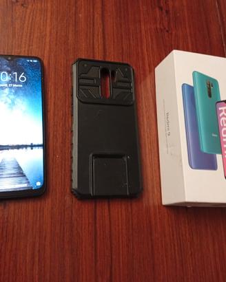 Smartphone Redmi 9 dual sim 64Gb 4Gb+2 Cover stand
