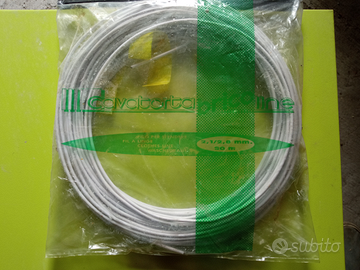 Filo bianco attacca panni biancheria stendino 20m