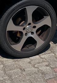 4 GOMME MICHELIN PRIMACI 5- 225/45/17 CON CERCHI