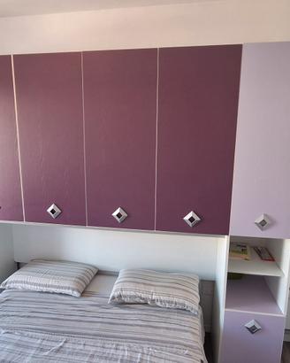 armadio a ponte  280 cm