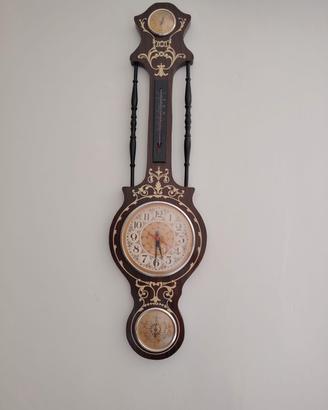 orologio vintage con termometro 