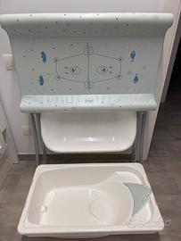 Fasciatoio con vaschetta bagnetto - CHICCO