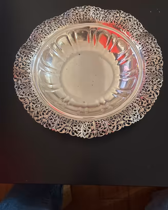 Centrotavola in argento