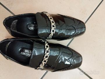 Mocassini vernice 34