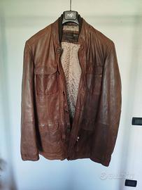 Giacca vintage in pelle Marlboro Classics