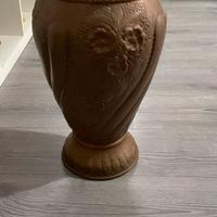 Portaombrelli in rame lavorato vintage