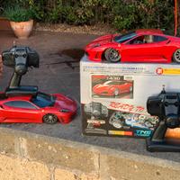 2X Tamiya f430 a scoppio scala 1/10 nuova