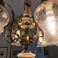 lampadario da soffitto vintage