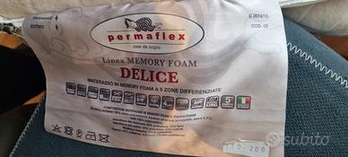materasso permaflex memory foam cm 170x200