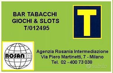 BAR TABACCHI GIOCHI & SLOTS (RIF. T/012495)