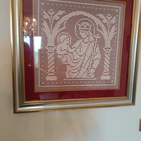 quadri con ricamo 