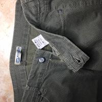 Pantaloni cotone estivi Everis Jeans tg 46 verdi