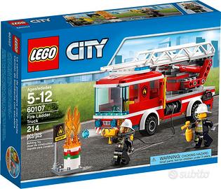 LEGO CITY 60107 Autopompa vigili del fuoco - NUOVO