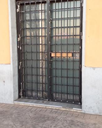 Cancello grata nuovo 2 ante