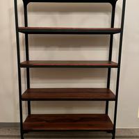 Libreria scaffale in legno e ferro (prov VA)