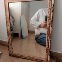 specchio con cornice antichizzata 