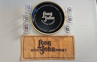 vassoio tovaglia  6 bicchieri long John s.w.
