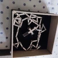 Catenina con Crocifisso S'AGAPÒ 