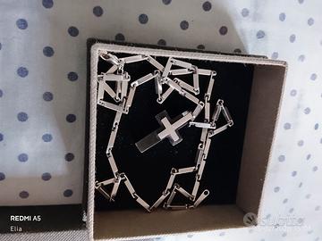 Catenina con Crocifisso S'AGAPÒ 