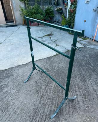 Cavalletto professionale in ferro regolabile