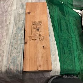 Cassetta in legno per vino